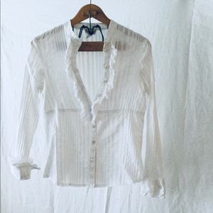 Women’s button up blouse.